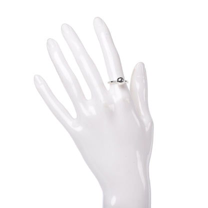 Tiffany Sterling Silver 8mm HardWear Ball Ring 50 5.5 2 of 6