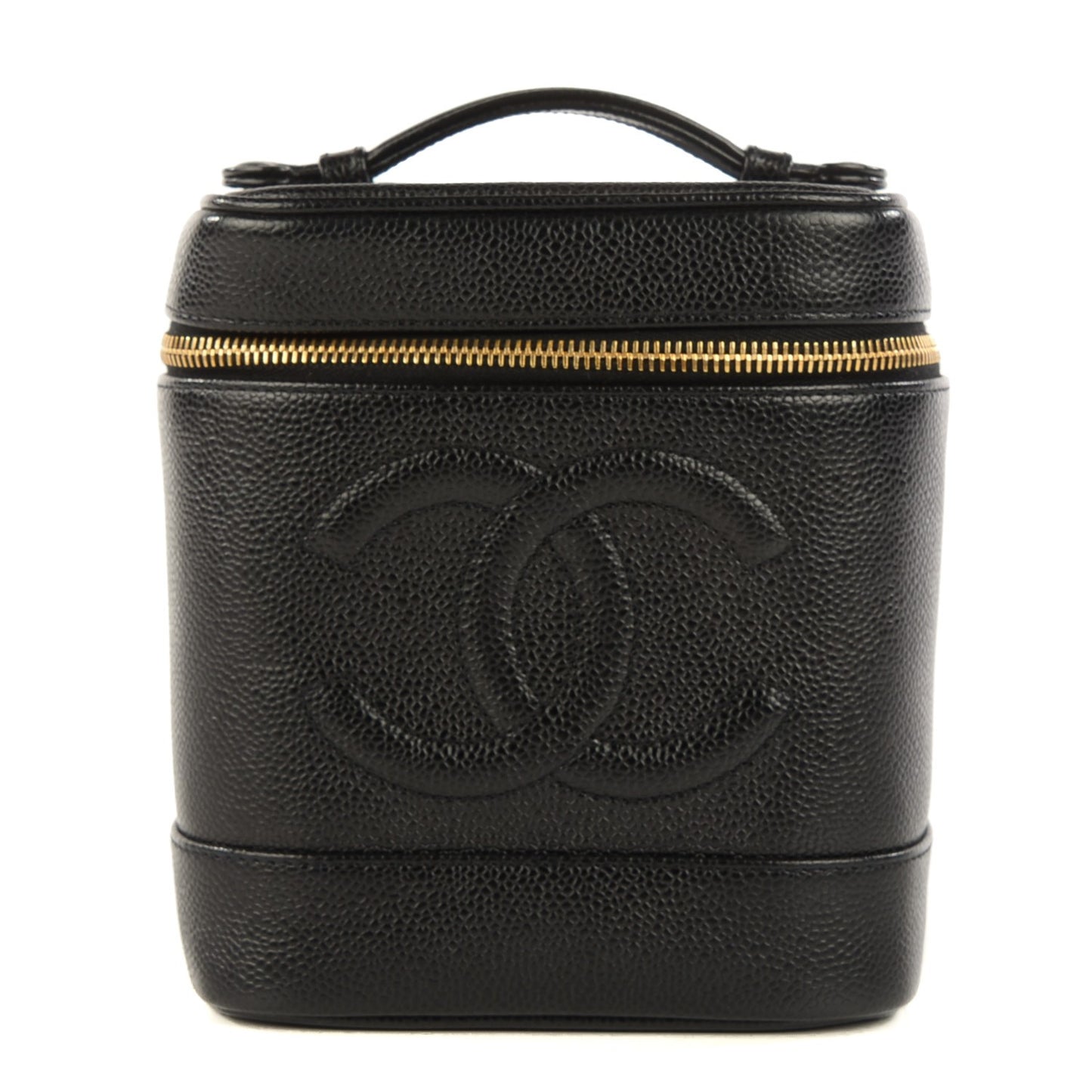 Caviar Cosmetic Vanity Bag Black