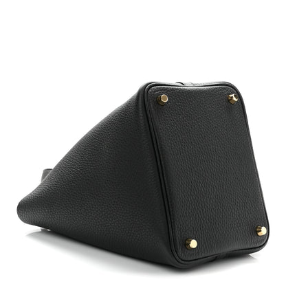 Hermes Taurillon Clemence Picotin Lock 18 PM Black 4 of 11