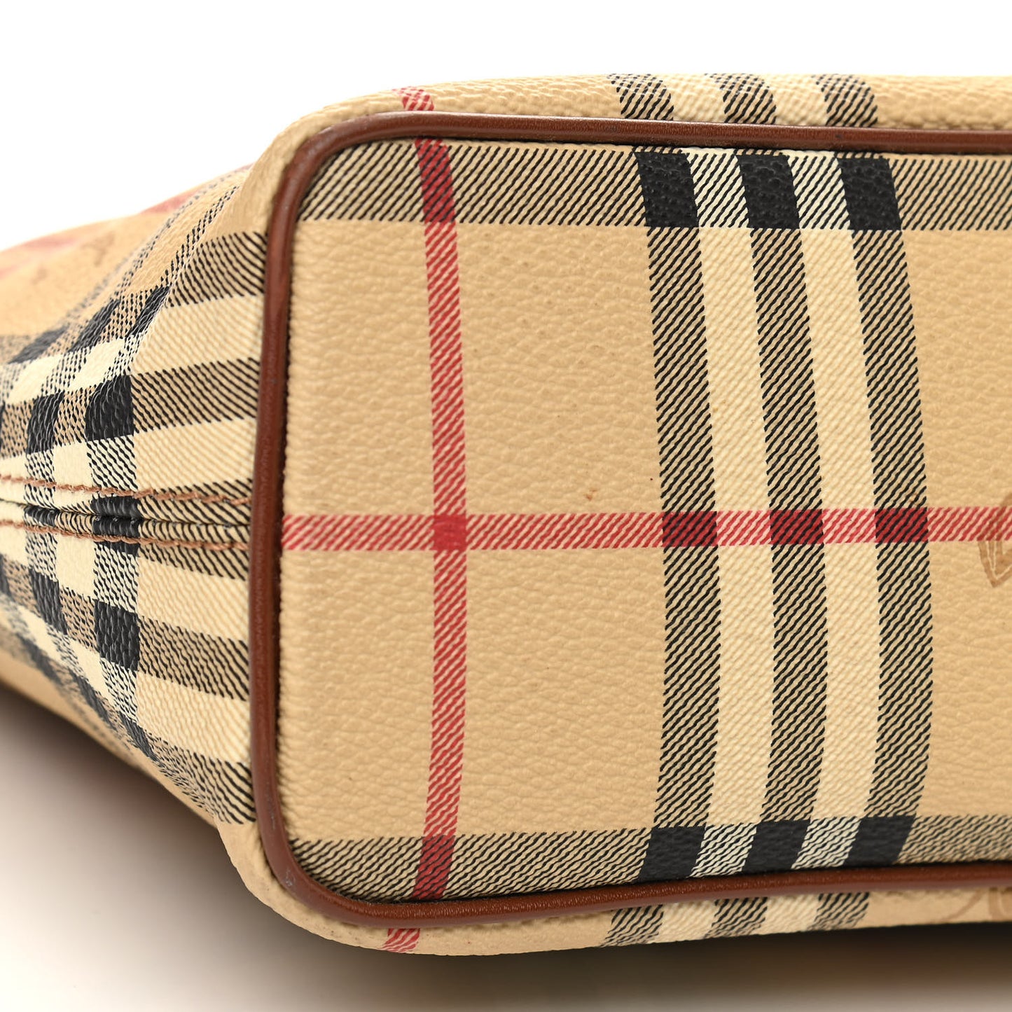 Haymarket Check Small Tote Brown