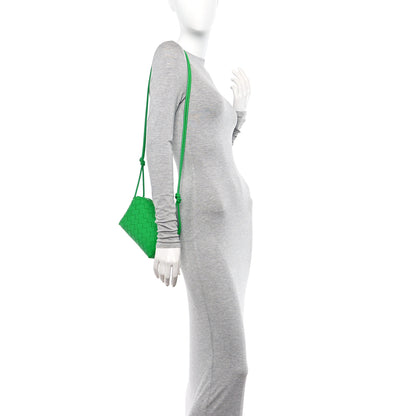 Bottega Veneta Nappa Intrecciato Mini Loop Camera Bag Parakeet 2 of 10