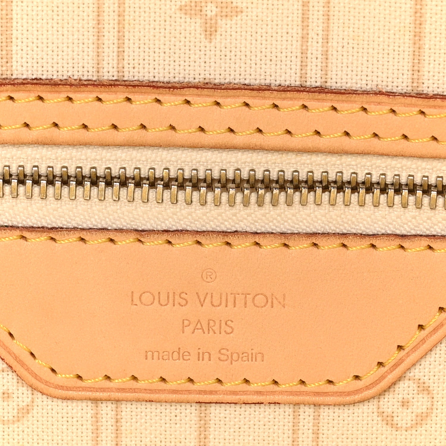 Louis Vuitton Damier Azur Neverfull MM 6 of 10