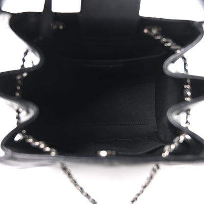 Chanel Caviar Quilted Small CC Bucket Bag Black 5 of 10