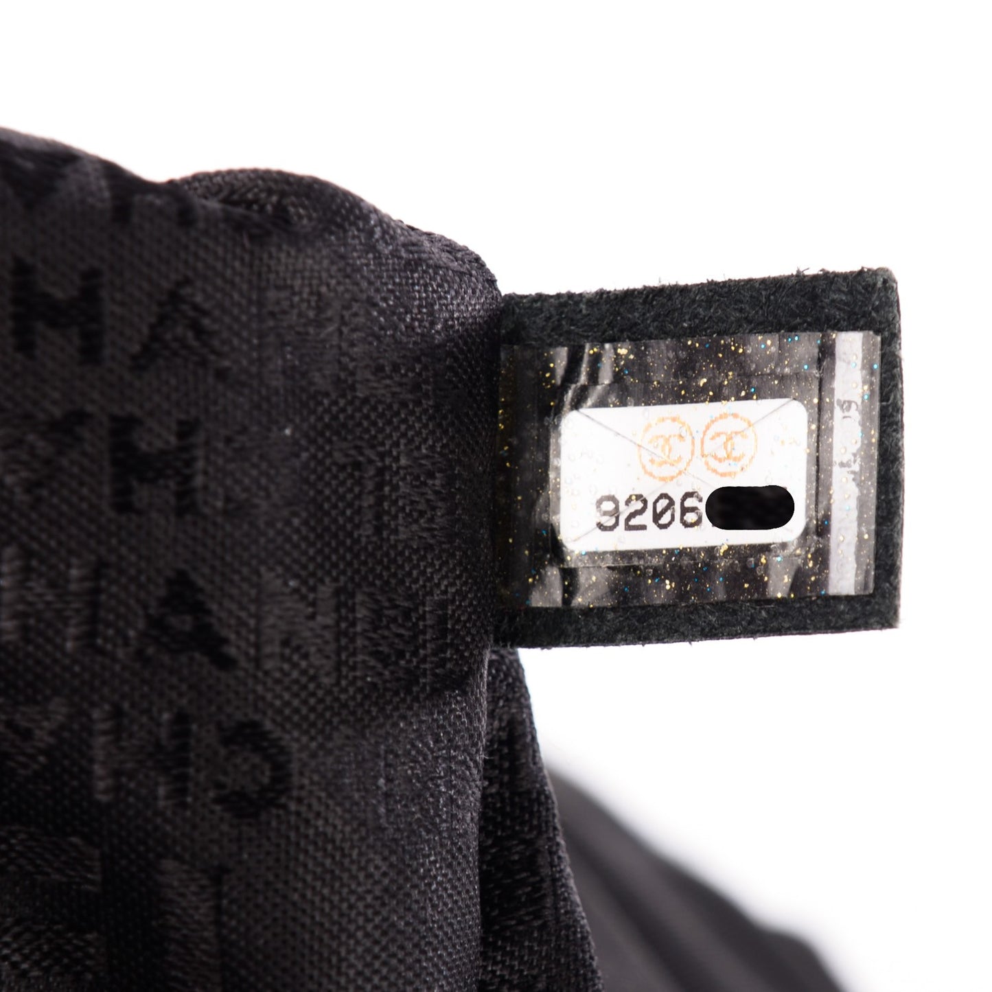 Nylon Quilted Mademoiselle Messenger Flap Bag Black