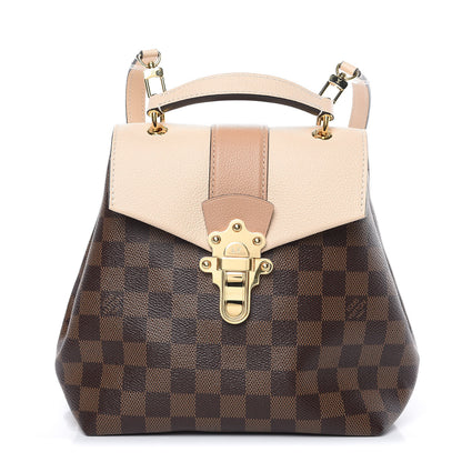 Louis Vuitton Damier Ebene Clapton Backpack Creme 1 of 9
