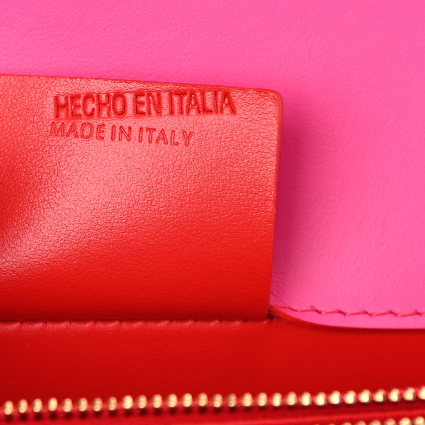 Calfskin Elisa Mini Shoulder Bag Loubi Hot Pink