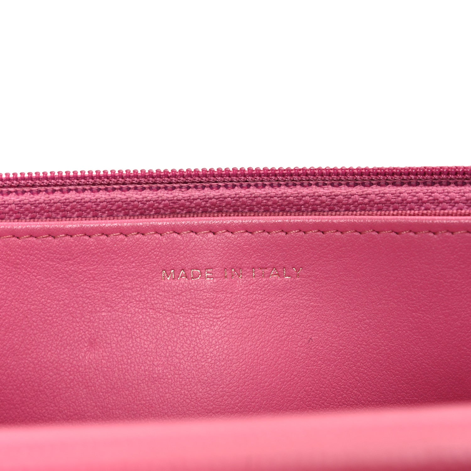 Chanel Caviar Quilted Wallet on Chain WOC Pink 7 of 13