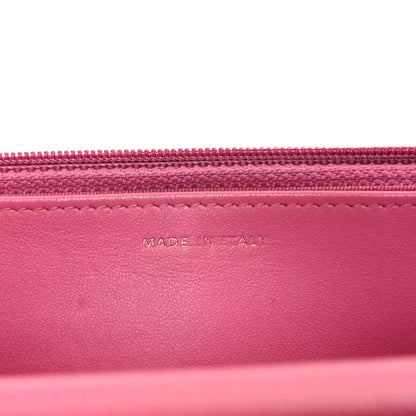 Chanel Caviar Quilted Wallet on Chain WOC Pink 7 of 13
