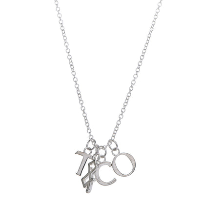 Tiffany Sterling Silver Charms Pendant Necklace 4 of 6