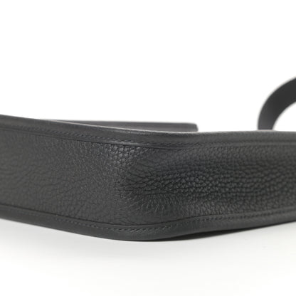 Hermes Taurillon Clemence Evelyne TPM Black 10 of 11