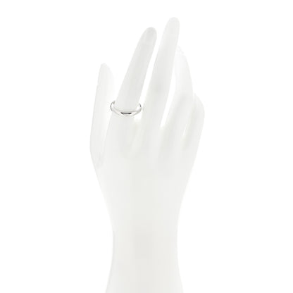 Tiffany Platinum 3mm Classic Wedding Band Ring 60 9 2 of 4