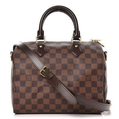 Louis Vuitton Damier Ebene Speedy Bandouliere 25 1 of 9