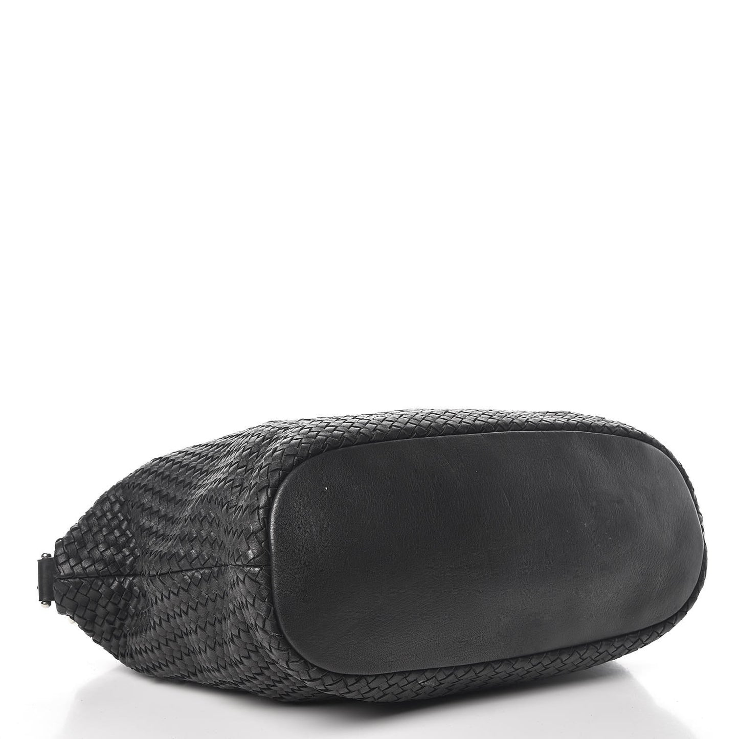 Lambskin Woven Medium Nightingale Black