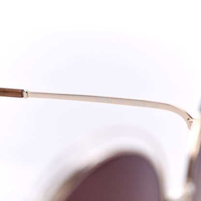 Chloe Oversized Round Carlina Oversized Round Sunglasses CE114S Gold 5 of 8