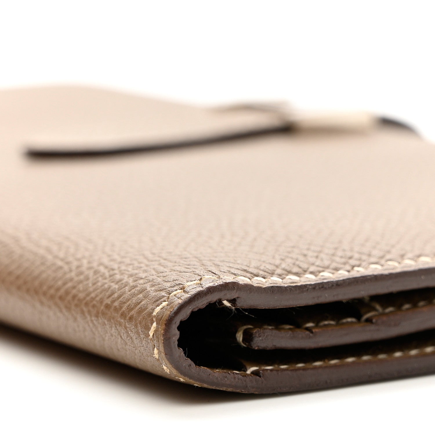 Hermes Epsom Bearn Gusset Wallet Etoupe 9 of 10