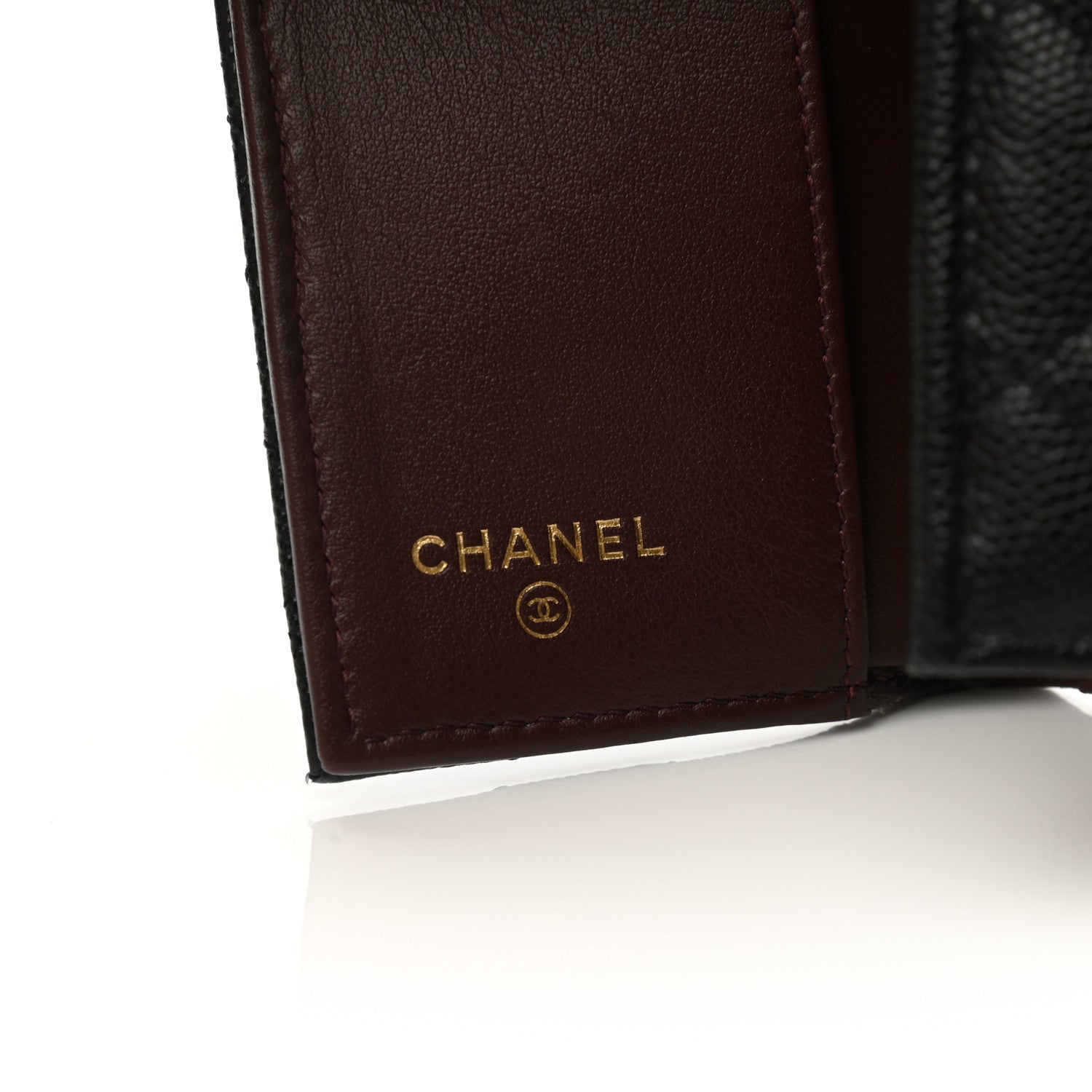 Chanel Caviar Quilted Double Flap Wallet Black 7 of 8
