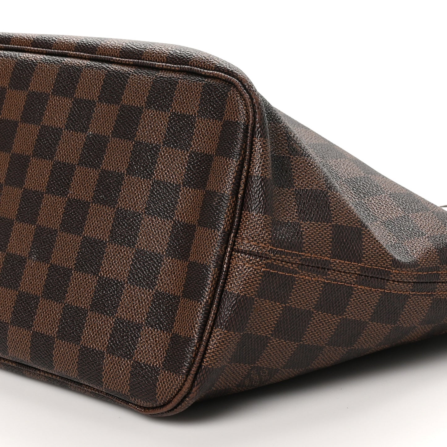 Damier Ebene Neo Neverfull MM Rose Ballerine