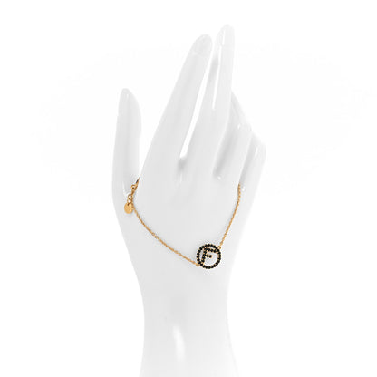 Fendi Crystal F is Fendi Bracelet Black 2 of 5