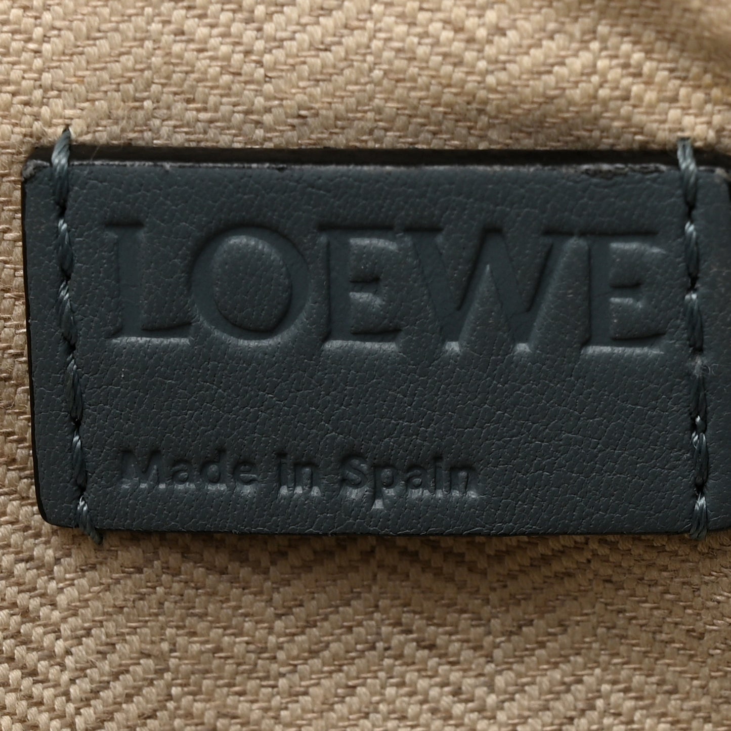 Calfskin Small Puzzle Bag Stone Blue