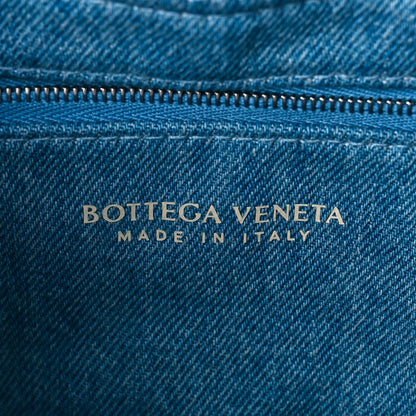Bottega Veneta Denim Maxi Intrecciato Cassette Crossbody Bag Washed Indigo 6 of 8
