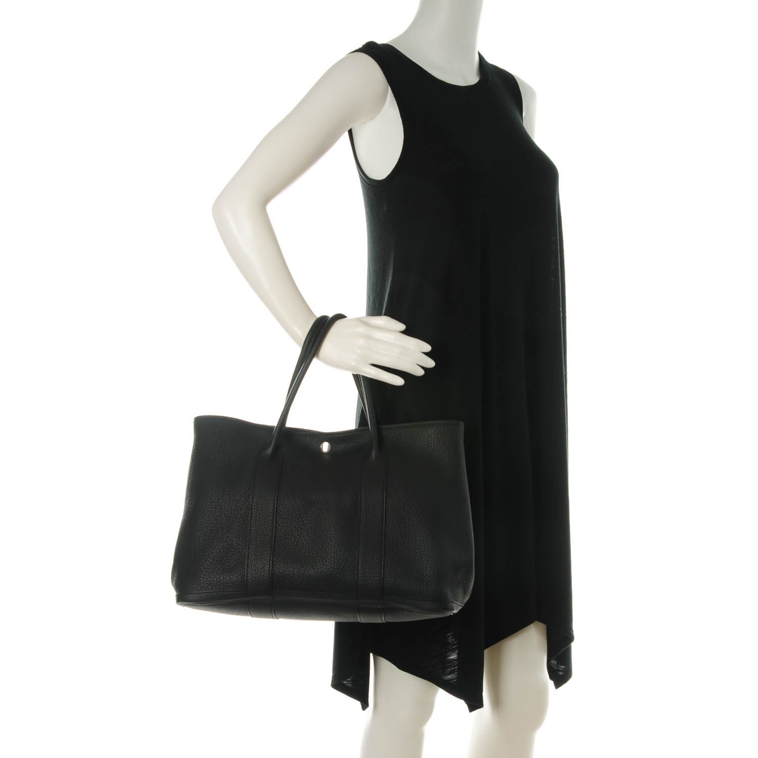 Hermes Negonda Garden Party Tote 36 MM Black 2 of 6