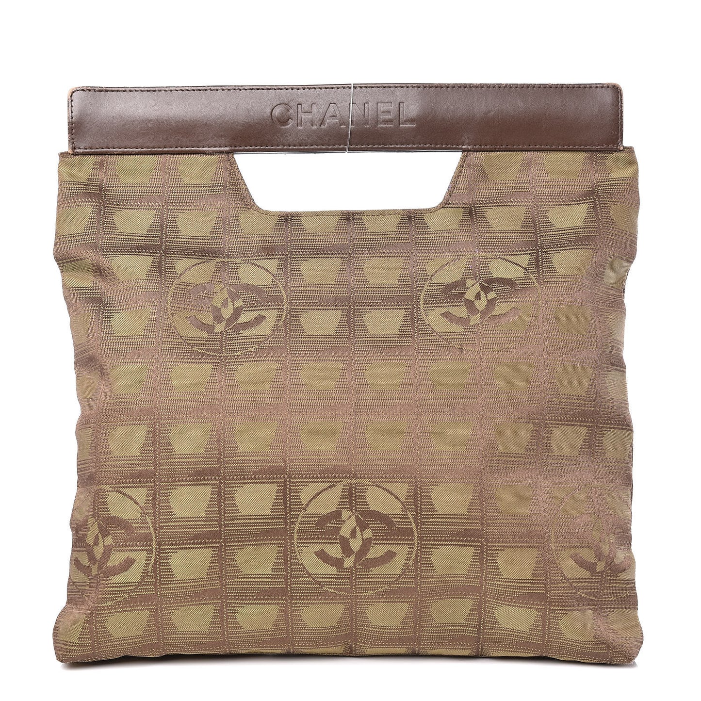 Nylon Travel Pouch Brown