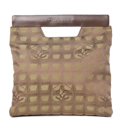 Chanel Nylon Travel Pouch Brown 1 of 18