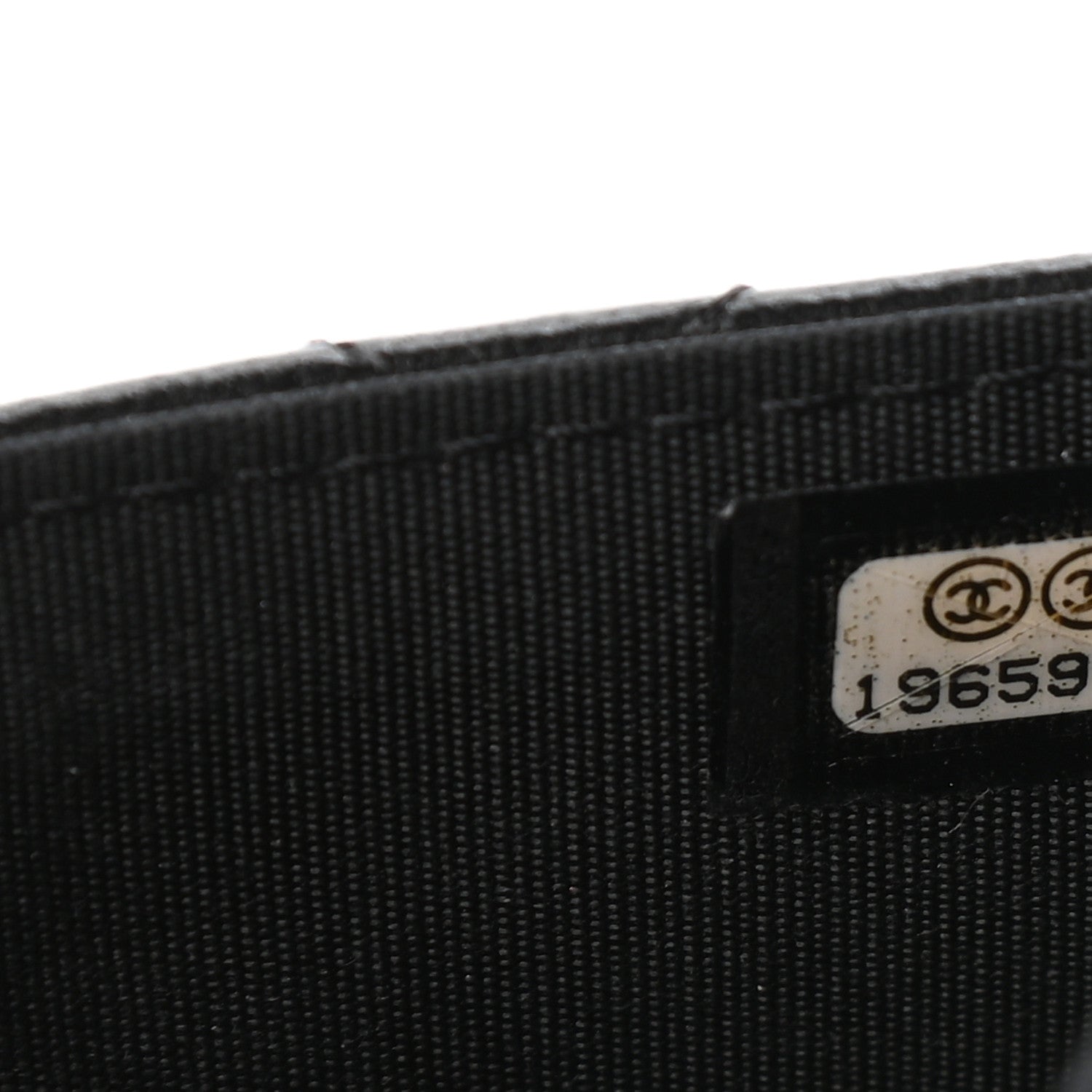 Chanel Lambskin Quilted Boy Wallet On Chain WOC Black 8 of 11