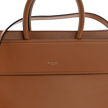 Givenchy Smooth Calfskin Small Horizon Satchel Caramel 7 of 12