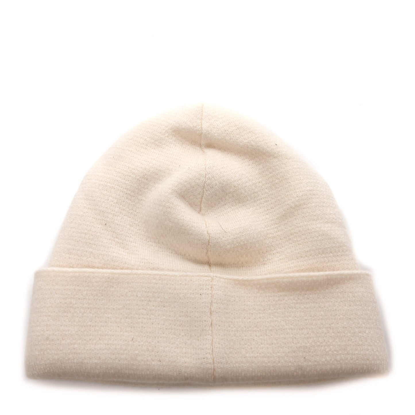 Cashmere CC Beanie Hat White Pink