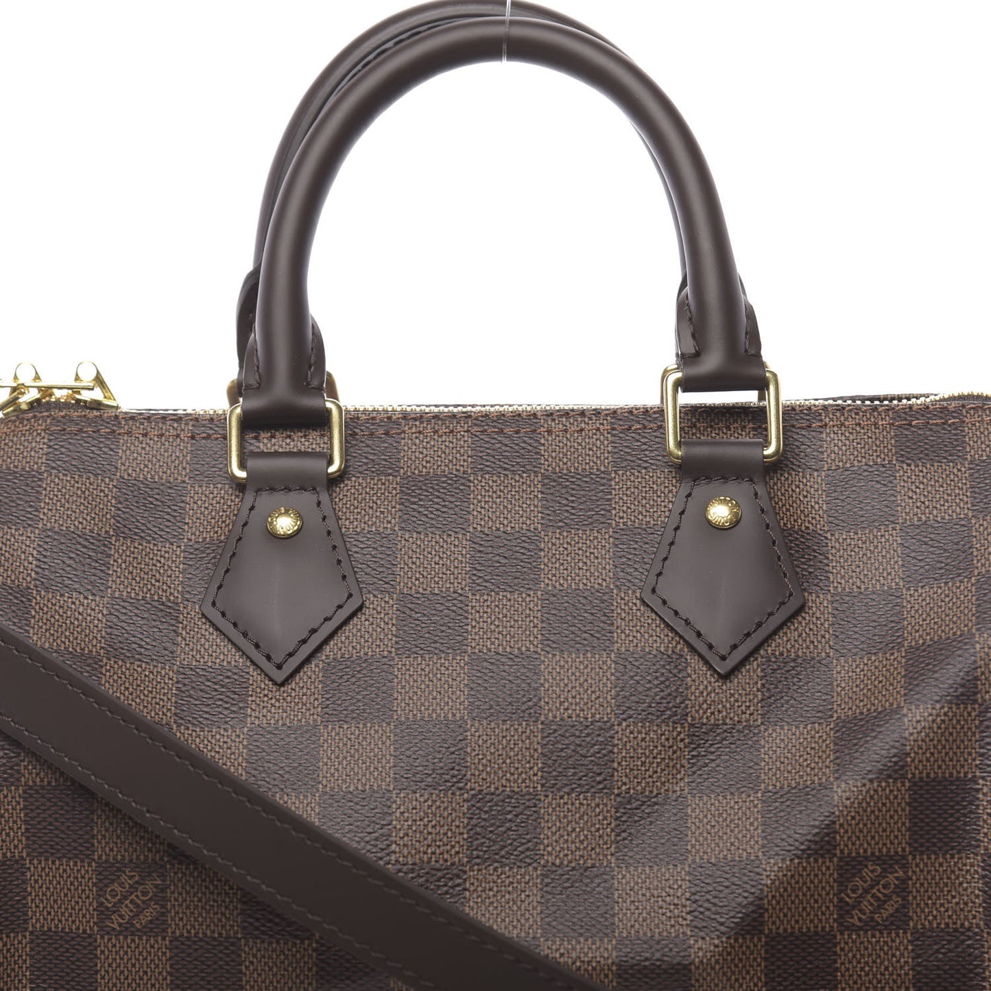 Damier Ebene Speedy Bandouliere 25