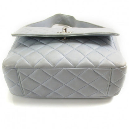 Chanel Lambskin Quilted Flap Shoulder Bag Blue 4 of 12