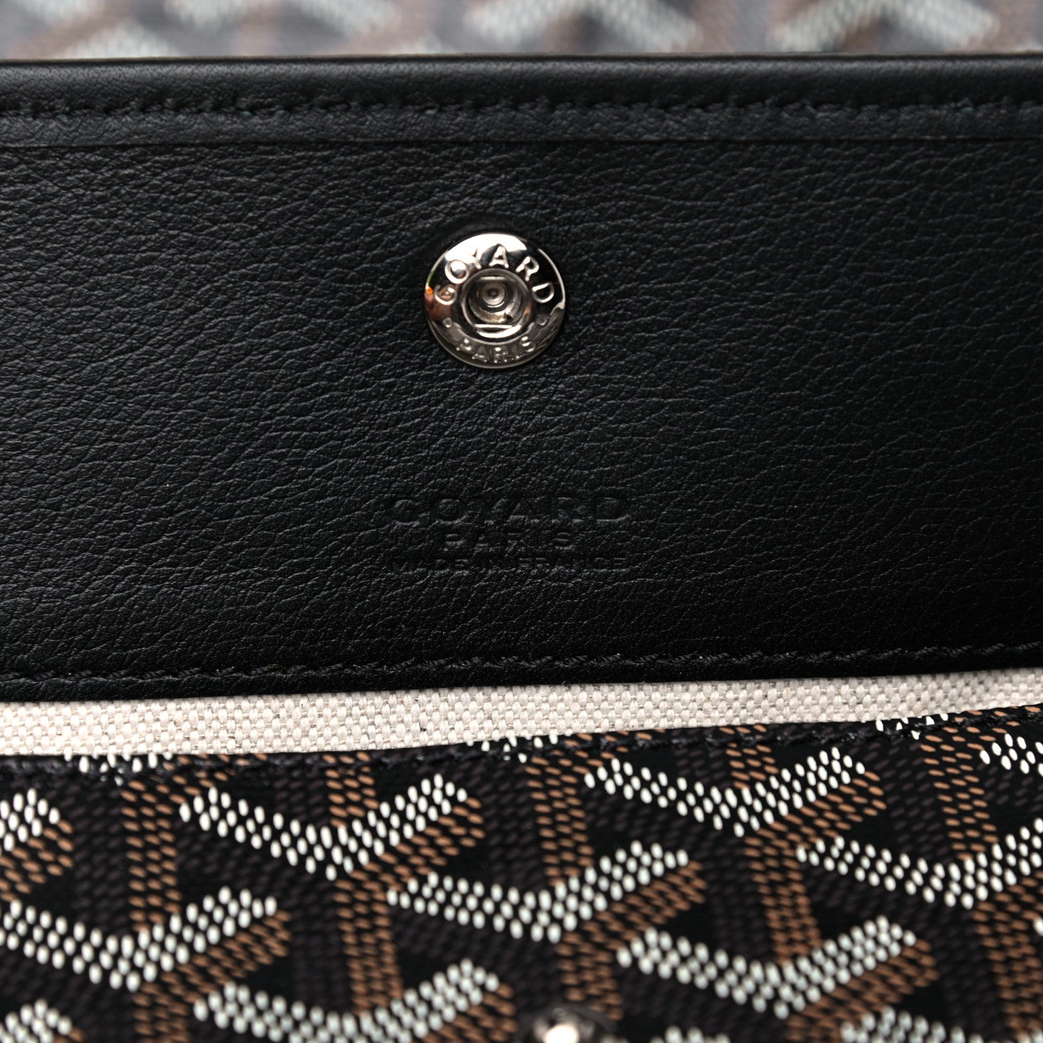 Goyard Goyardine Saint Louis GM Black 6 of 8