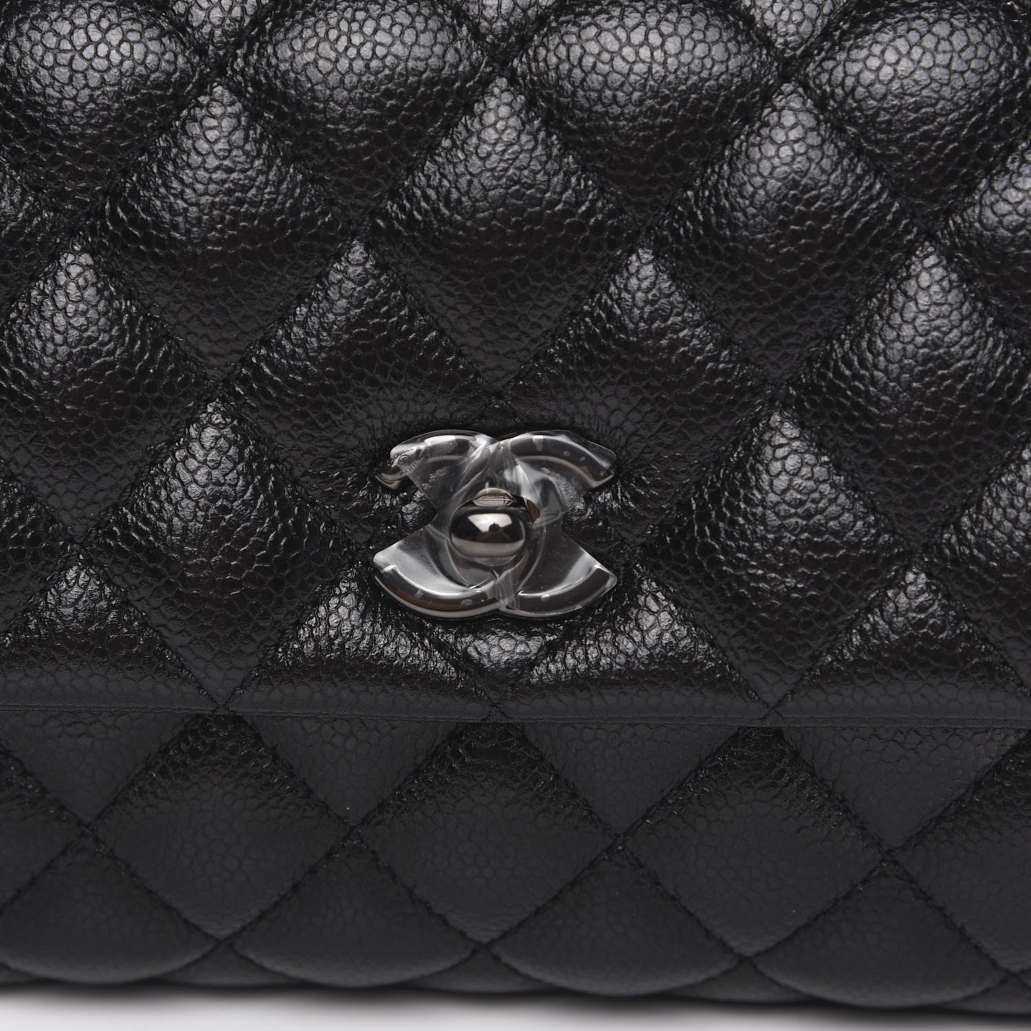 Chanel Caviar Quilted Mini Coco Handle Flap So Black 9 of 10