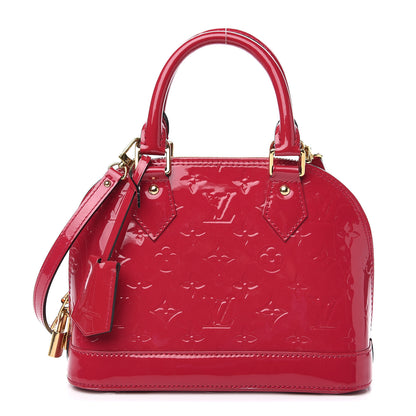 Louis Vuitton Vernis Alma BB Rose Indien 1 of 9