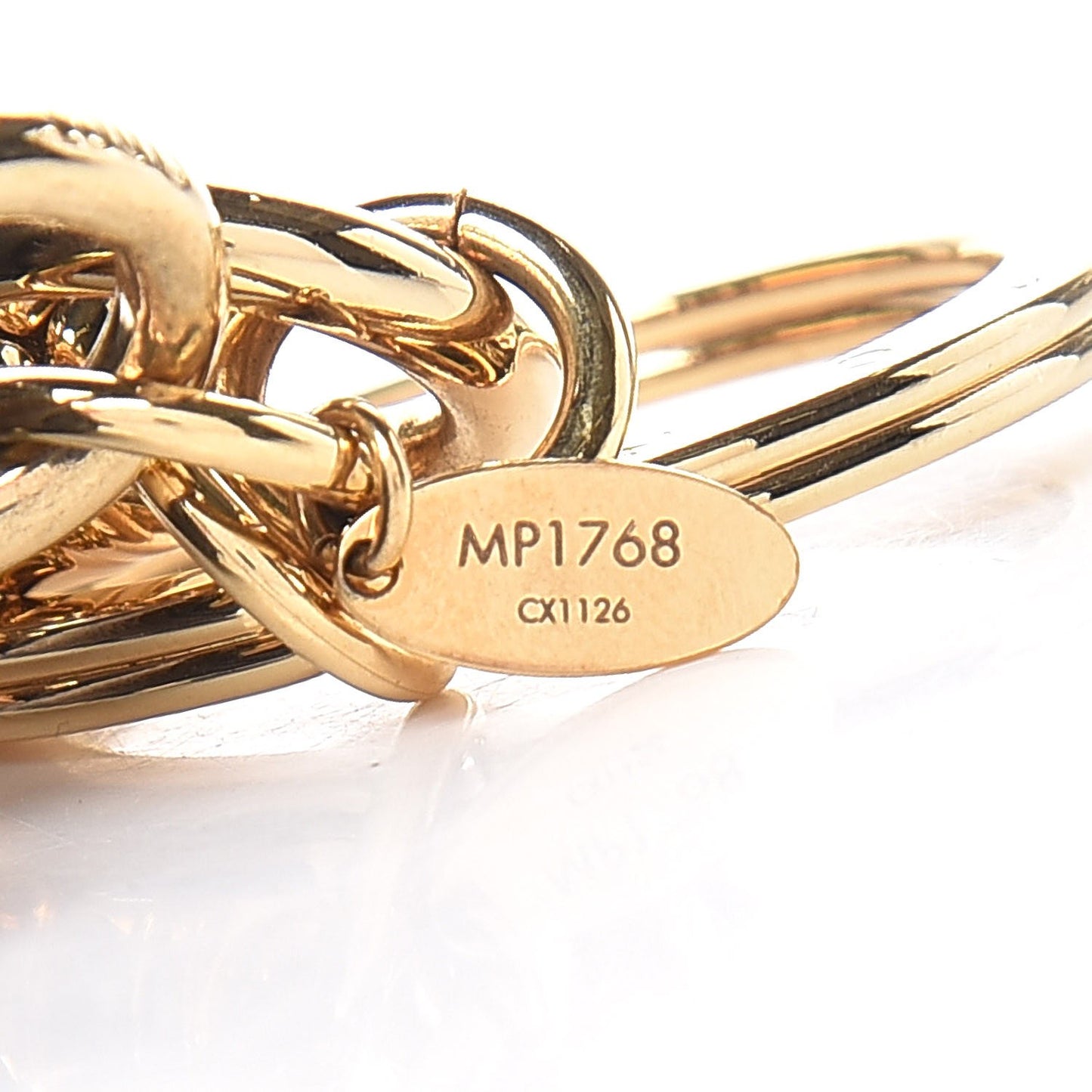 Monogram Tassel Bag Charm