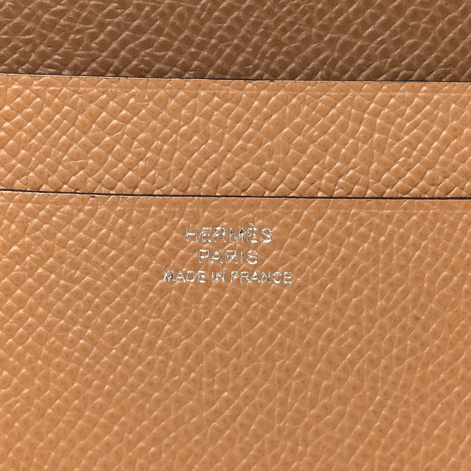 Hermes Epsom City 8CC Card Holder Alezan Biscuit 6 of 7