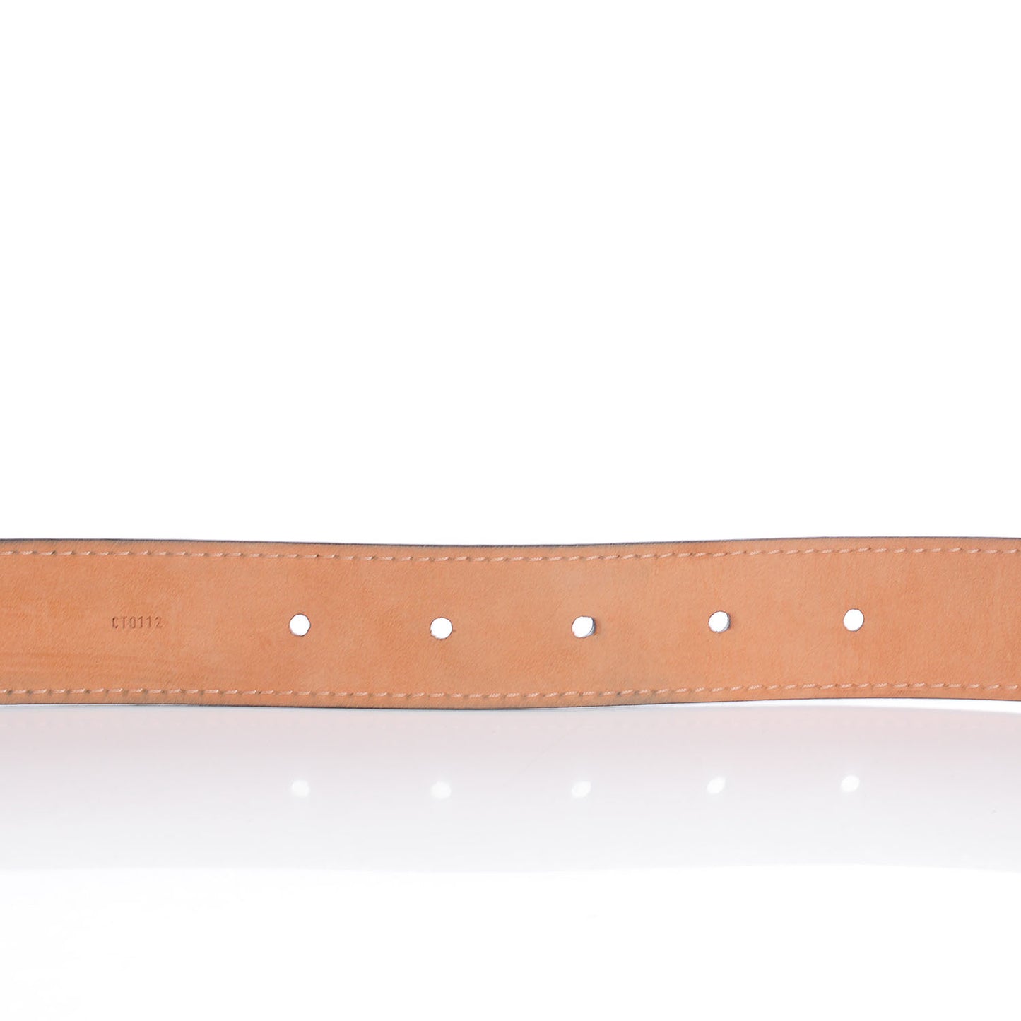 Damier Ebene Tresor Belt 95 38
