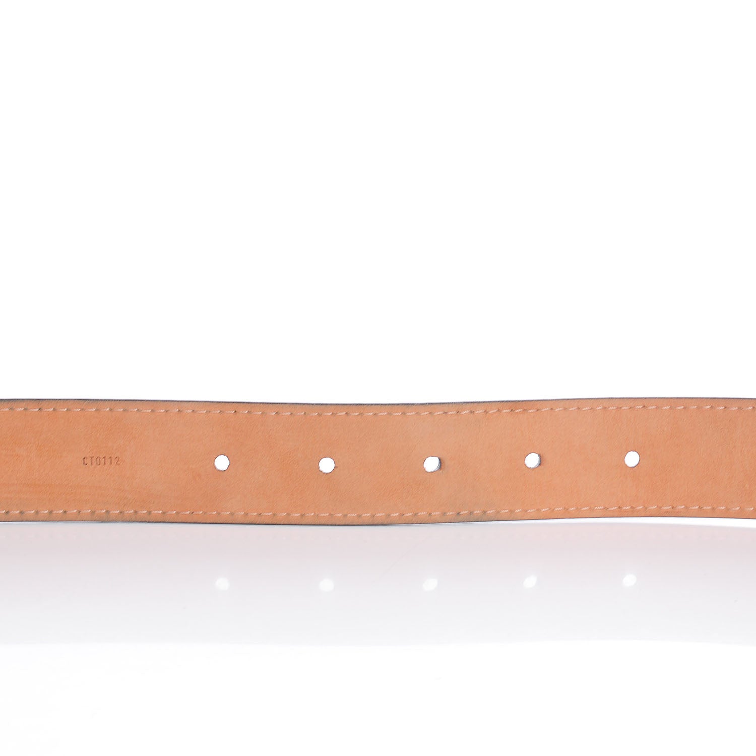 Louis Vuitton Damier Ebene Tresor Belt 95 38 6 of 6