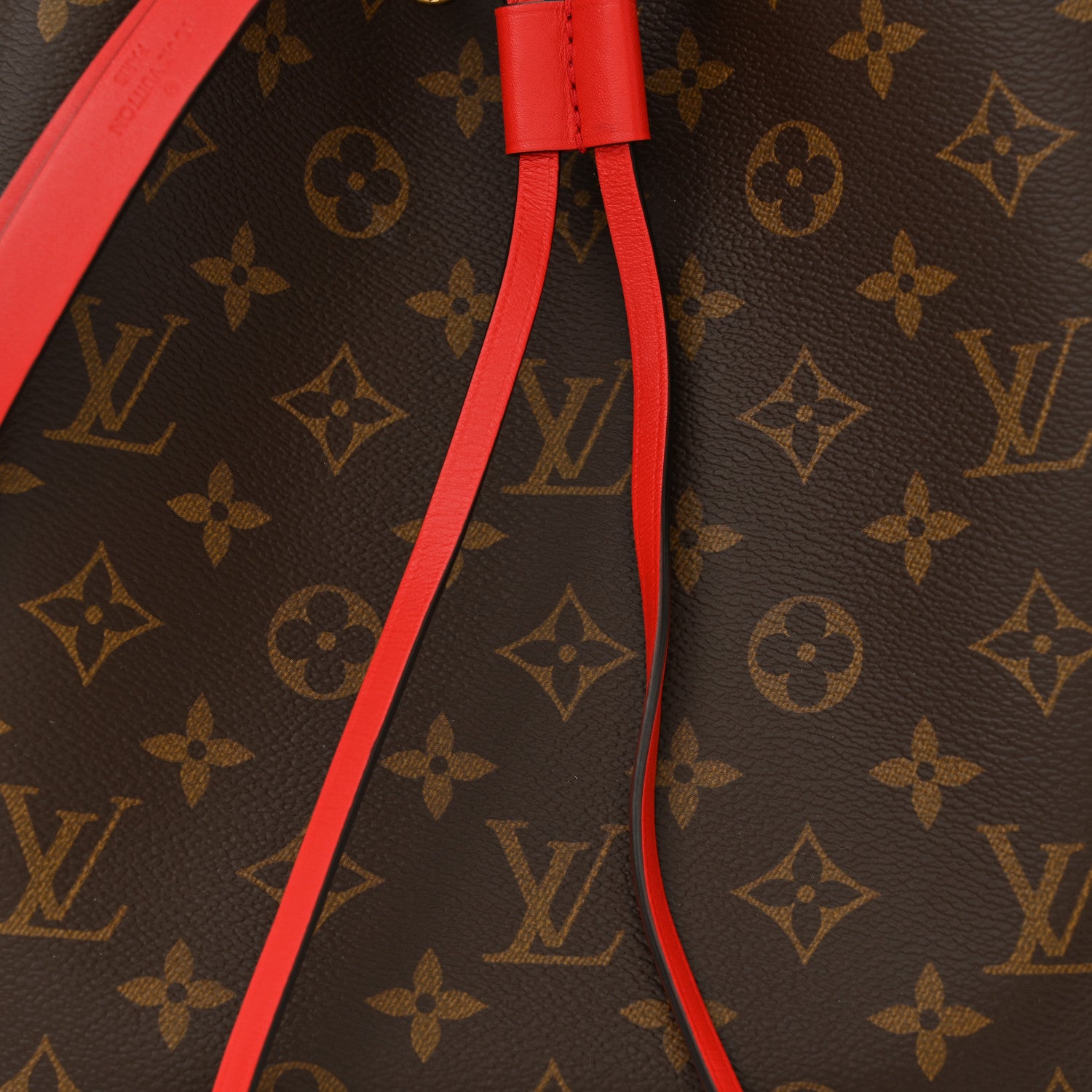 Louis Vuitton Monogram Neonoe MM Coquelicot 7 of 9
