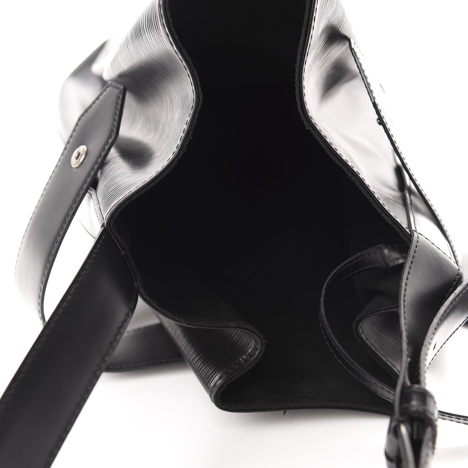 Louis Vuitton Epi Sac D'Epaule GM Black 6 of 14