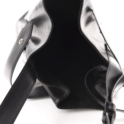 Louis Vuitton Epi Sac D'Epaule GM Black 6 of 14