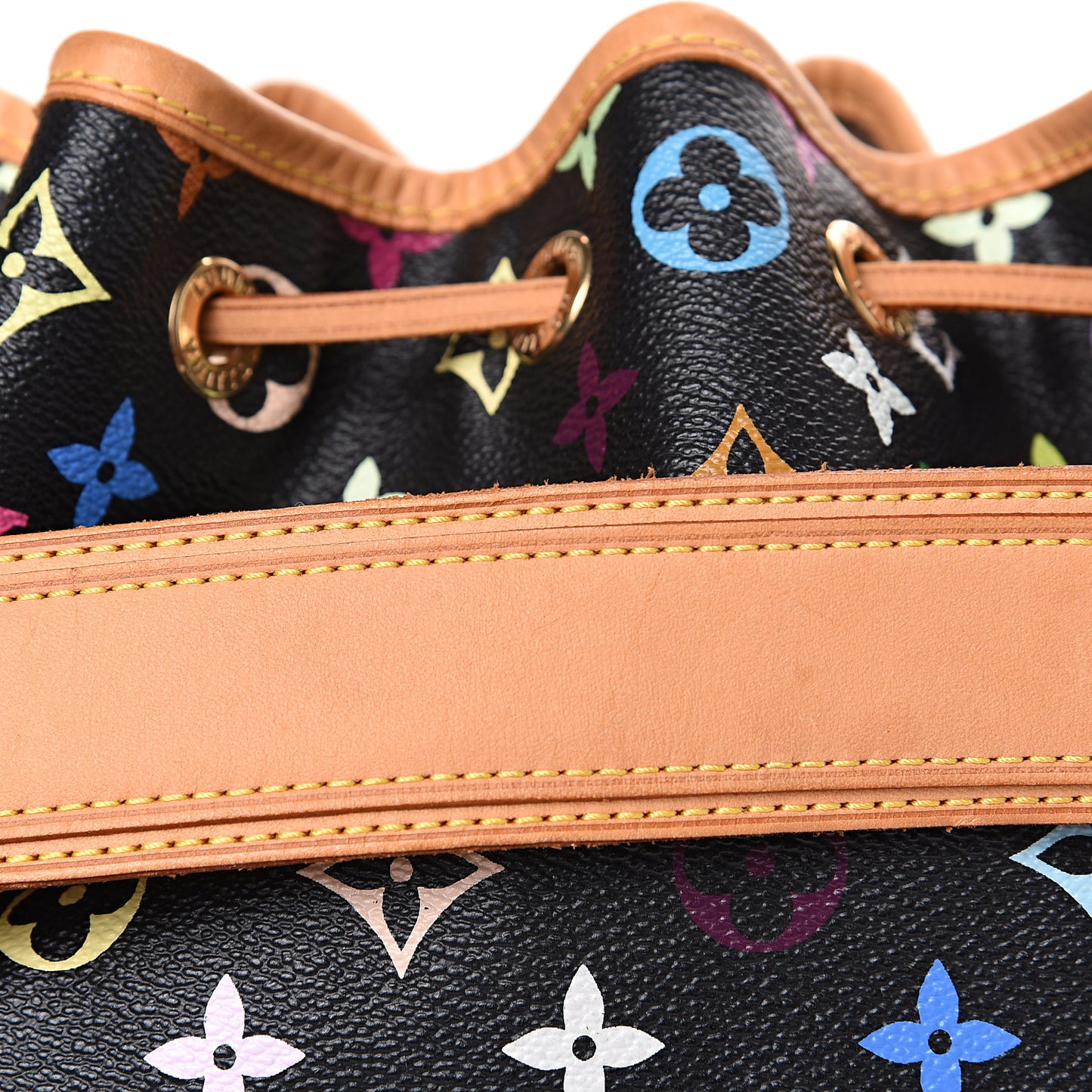 Monogram Multicolor Petit Noe Black