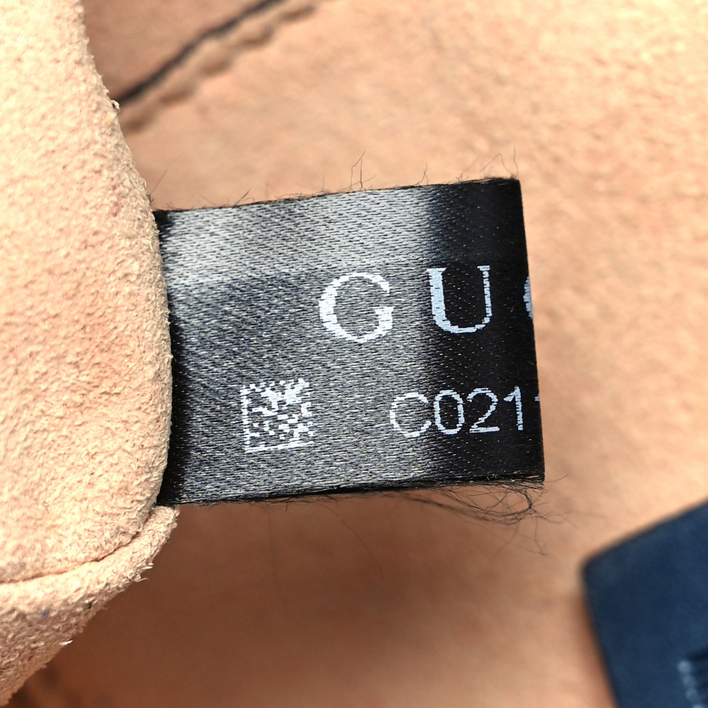Guccissima Small Padlock Shoulder Bag Blue Agata