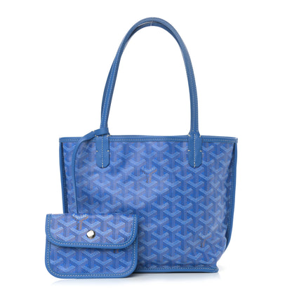 Goyard Goyardine Reversible Mini Anjou Sky Blue 1 of 17