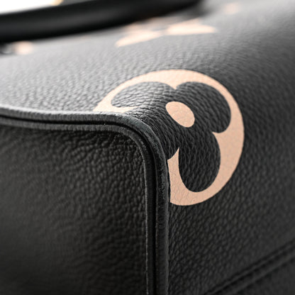 Louis Vuitton Empreinte Monogram Giant Onthego PM Black Beige 10 of 12