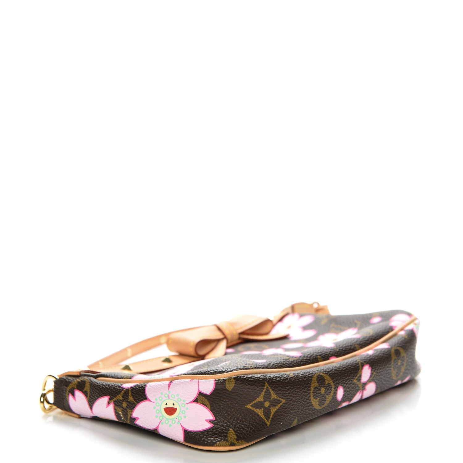 Louis Vuitton Monogram Cherry Blossom Pochette Accessories Brown 4 of 6