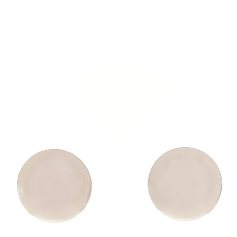18K White Gold Akoya Cultured Pearl 8-8.5mm Stud Earrings