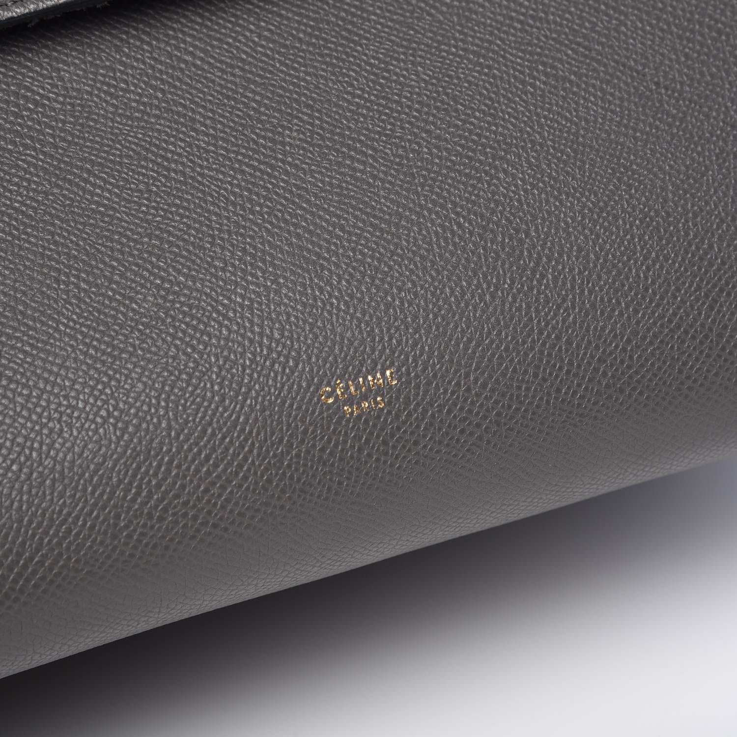 Celine Grained Calfskin Mini Belt Bag Grey 6 of 17