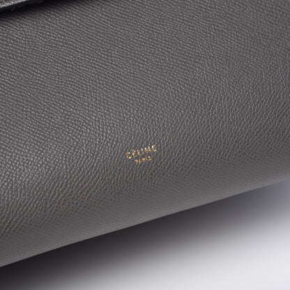 Celine Grained Calfskin Mini Belt Bag Grey 6 of 17